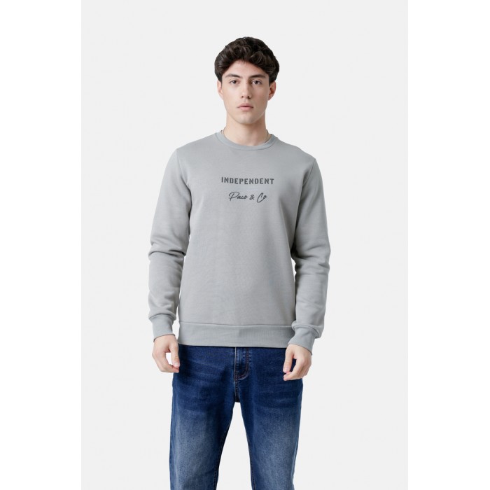 Φούτερ Paco 2581053-06 Grey Φούτερ