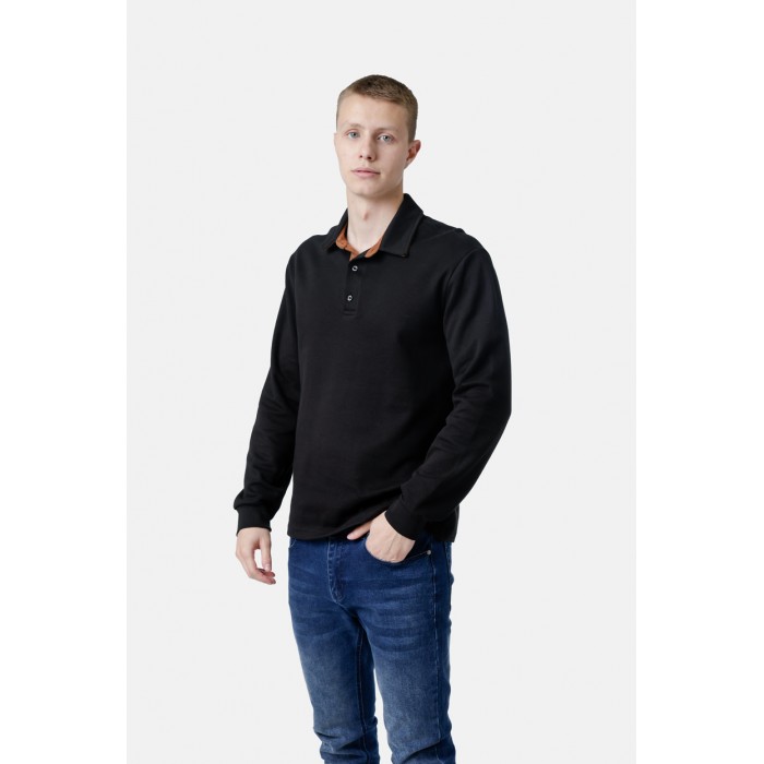 Πόλο Paco 2581091 Black Polo