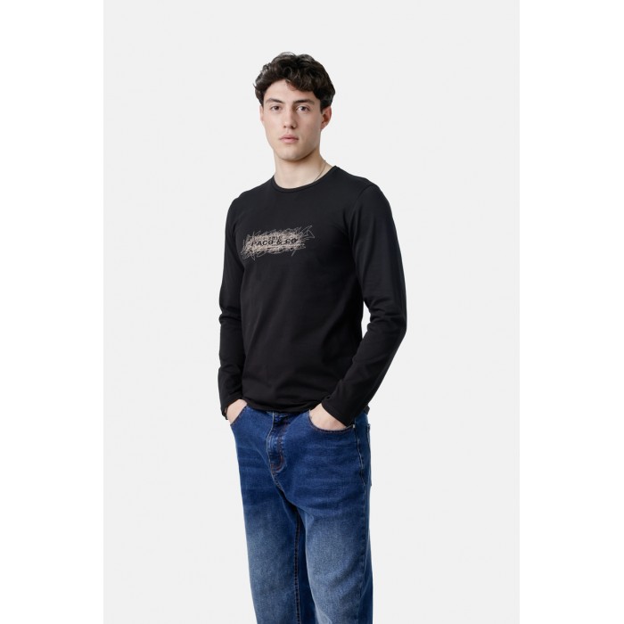 Μπλούζα Paco 2581030-02 Black Μπλούζες