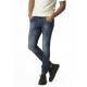 Παντελόνι Jean Cargo Λάστιχο Profil 830 Middle Blue Jeans