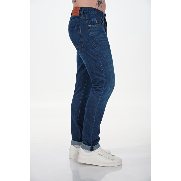 Jean Scinn Elton 225.MD701.227.03 Blue Παντελόνια