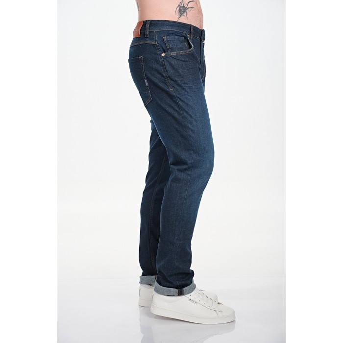 Jean Scinn Zack 225.MD703.220.02 Dark Blue Παντελόνια