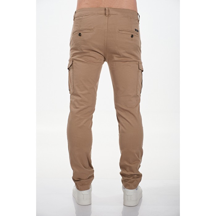 Παντελόνια Cargo Scinn PILOT 125.MW711.217.047 Beige Παντελόνια