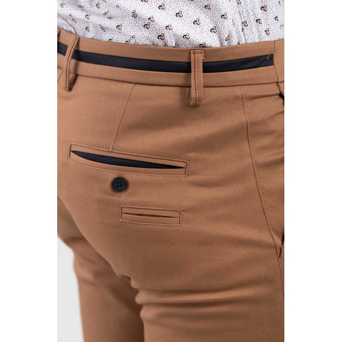 Παντελόνι Vittorio 500-2526-COMO Chocola Chinos