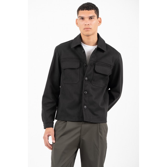 Μπουφάν Vittorio 600-2526-MOZZIO BLACK Mπουφάν