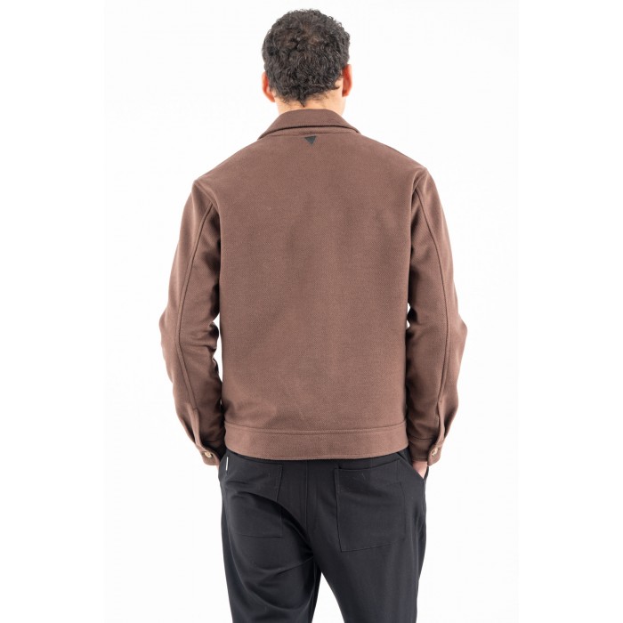 Μπουφάν Vittorio 600-2526-VERANO BROWN Mπουφάν