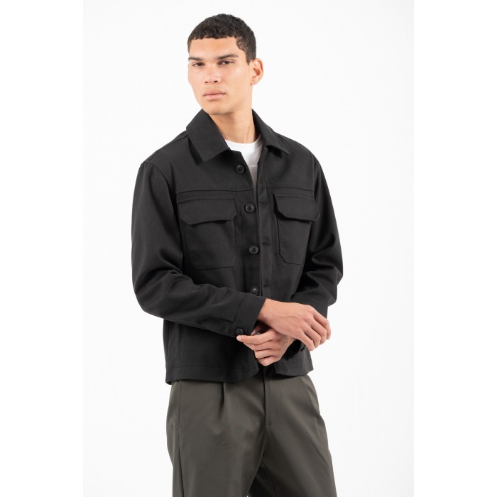 Μπουφάν Vittorio 600-2526-MOZZIO BLACK Mπουφάν