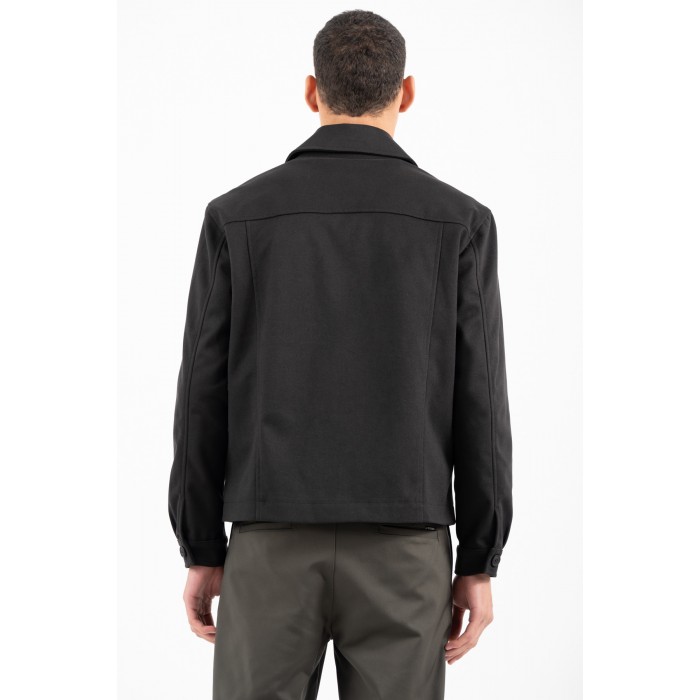 Μπουφάν Vittorio 600-2526-MOZZIO BLACK Mπουφάν