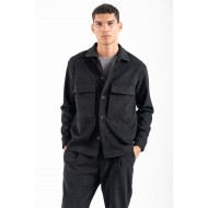 Πουκάμισο Overshirt Vittorio 300-2526-AREZZIO BLACK