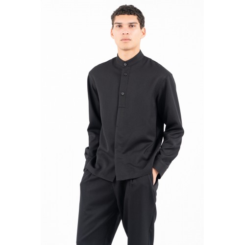 Πουκάμισο Overshirt Vittorio 300-2526-MORRONE BLACK