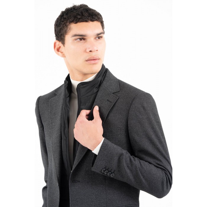 Σακάκι Vittorio 900-2526-VESTO Dark Grey Σακάκι-Κοστούμι 