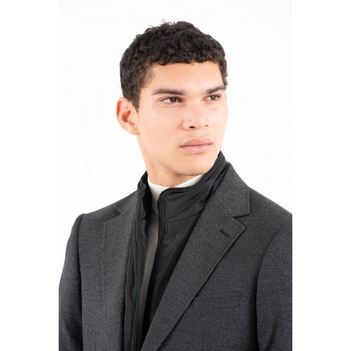 Σακάκι Vittorio 900-2526-VESTO Dark Grey Σακάκι-Κοστούμι 