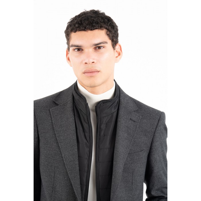 Σακάκι Vittorio 900-2526-VESTO Dark Grey Σακάκι-Κοστούμι 