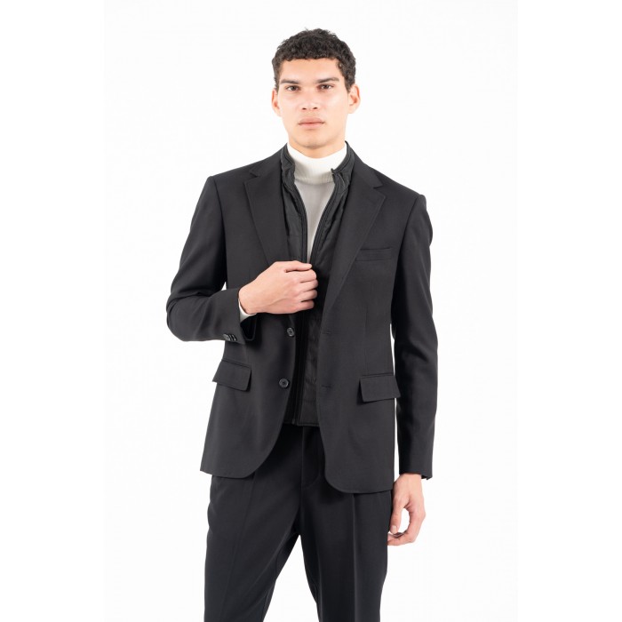 Σακάκι Vittorio 900-2526-VESTO BLACK Σακάκι-Κοστούμι 