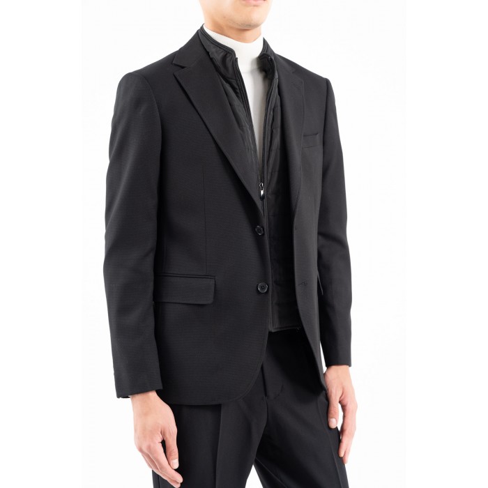 Σακάκι Vittorio 900-2526-VESTO BLACK Σακάκι-Κοστούμι 