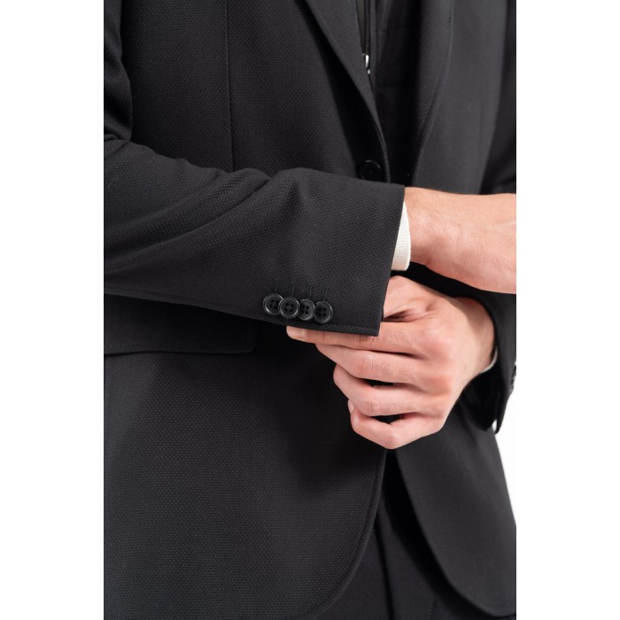 Σακάκι Vittorio 900-2526-VESTO BLACK Σακάκι-Κοστούμι 