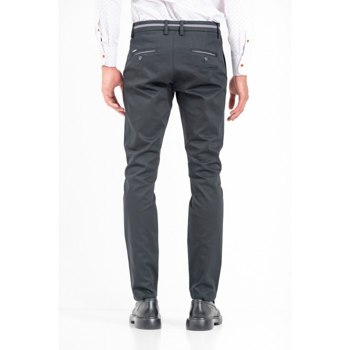 Παντελόνι Vittorio 500-2526-COMO Black Chinos