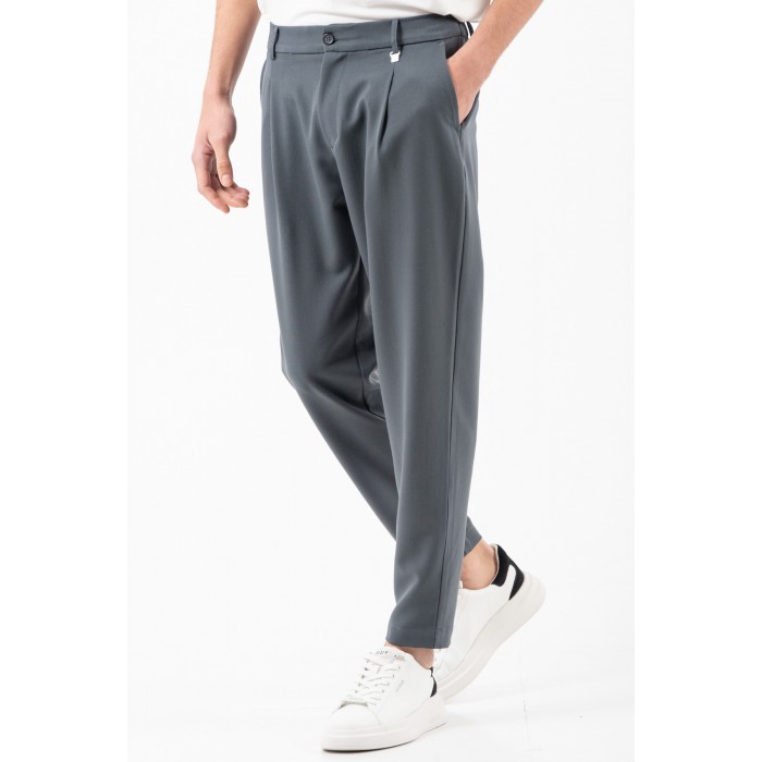 Παντελόνι Vittorio Vittorio 500-2526-MORRONE GREY Chinos