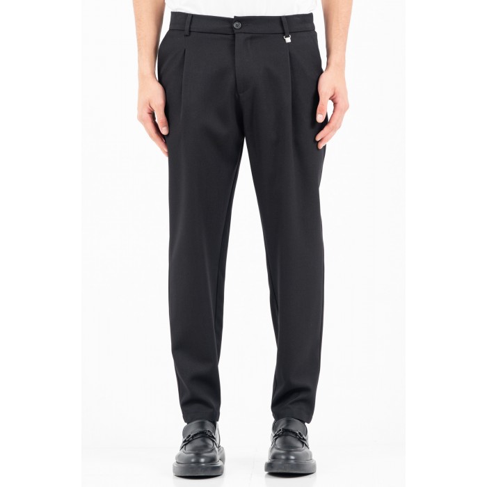 Παντελόνι Vittorio Vittorio 500-2526-MORRONE Black Chinos