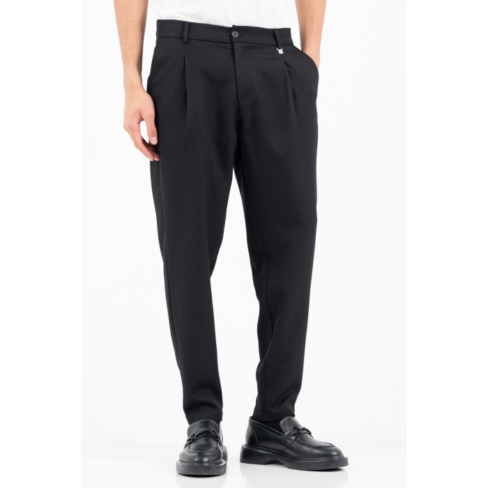Παντελόνι Vittorio Vittorio 500-2526-MORRONE Black Chinos