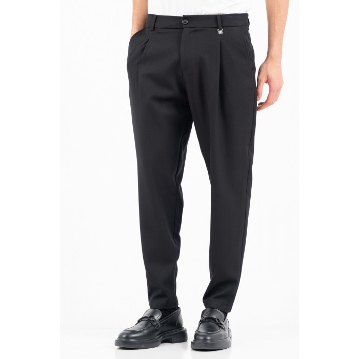 Παντελόνι Vittorio Vittorio 500-2526-MORRONE Black Chinos