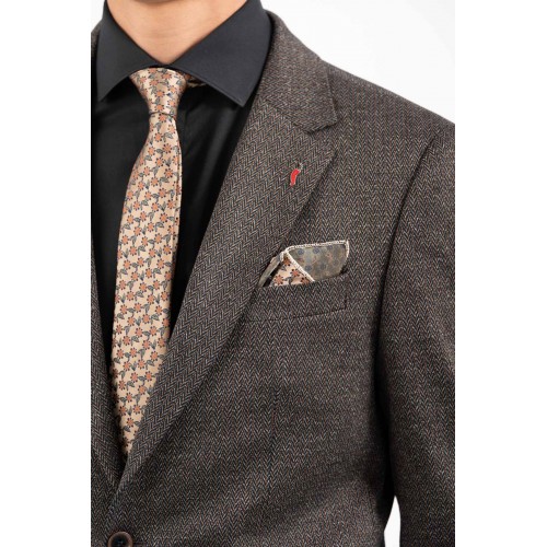 Σακάκι Vittorio 900-2526-CORTE Dark Orange Σακάκι Vittorio 900-2526-CORTE Dark Orange