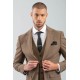 Κοστούμι Vittorio 100-2425-Alesio Brown Σακάκι-Κοστούμι 