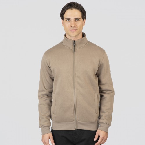 Ζακέτα Rebase 252-RTOP-1061 Dark Beige Ζακέτα Rebase 252-RTOP-1061 Dark Beige