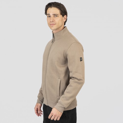 Ζακέτα Rebase 252-RTOP-1061 Dark Beige Ζακέτα Rebase 252-RTOP-1061 Dark Beige