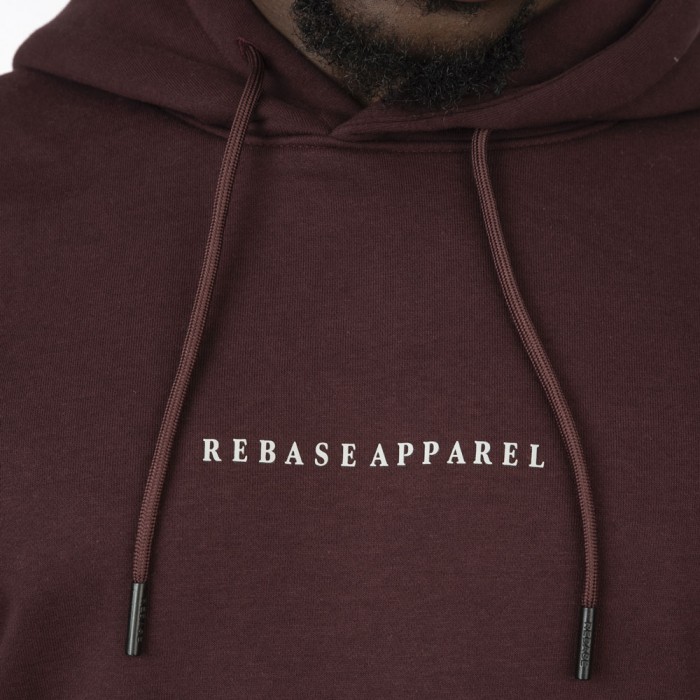 Φούτερ Rebase 252-RTOP-1043 Burgundy Φούτερ