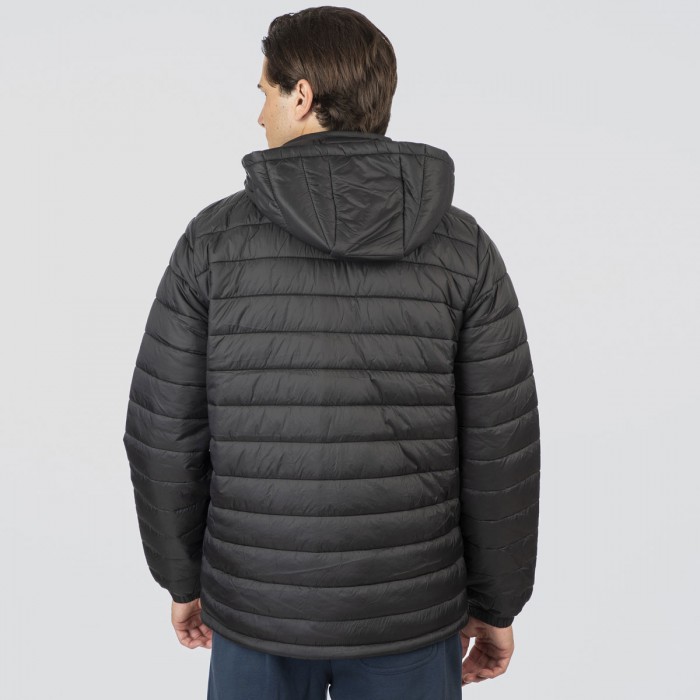 Μπουφάν Puffer Rebase 252-RJK-2040 Black Χειμερινά  Μπουφάν