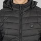 Μπουφάν Puffer Rebase 252-RJK-2040 Black Χειμερινά  Μπουφάν