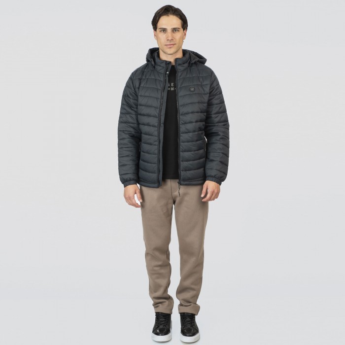 Μπουφάν Puffer Rebase 252-RJK-2040 Forest Green Χειμερινά  Μπουφάν