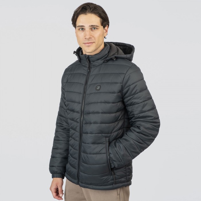 Μπουφάν Puffer Rebase 252-RJK-2040 Forest Green Χειμερινά  Μπουφάν