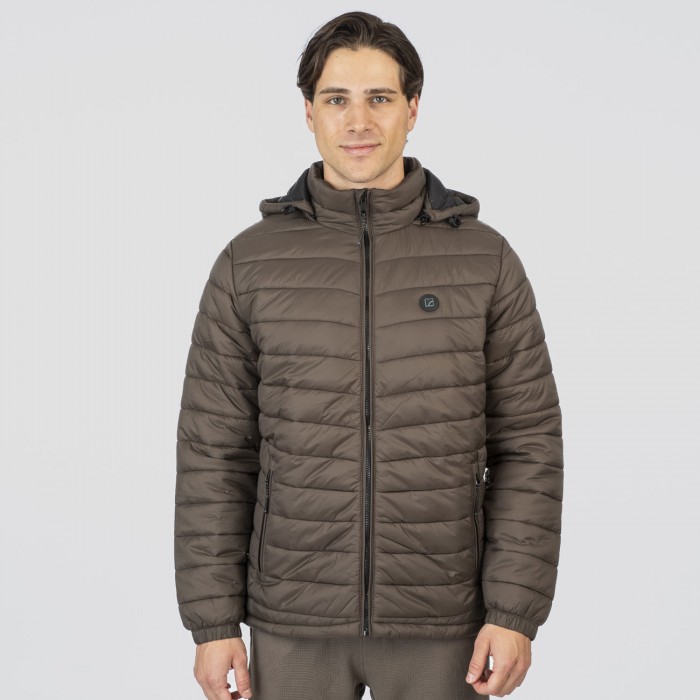 Μπουφάν Puffer Rebase 252-RJK-2040 Dark Elephant Χειμερινά  Μπουφάν