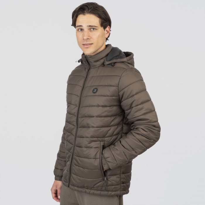 Μπουφάν Puffer Rebase 252-RJK-2040 Dark Elephant Χειμερινά  Μπουφάν