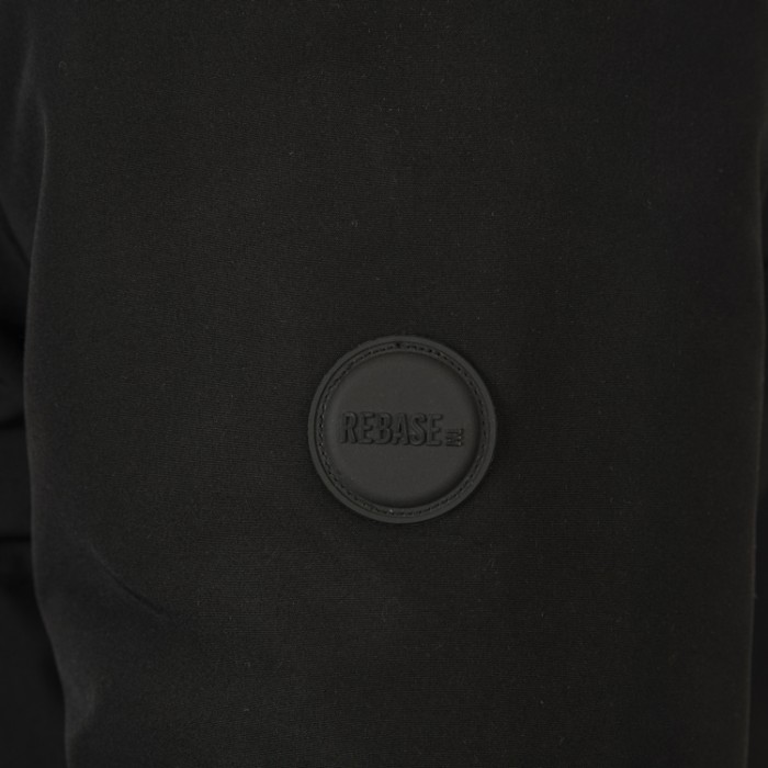 Μπουφάν Rebase 252-RJK-2049 Black Χειμερινά  Μπουφάν