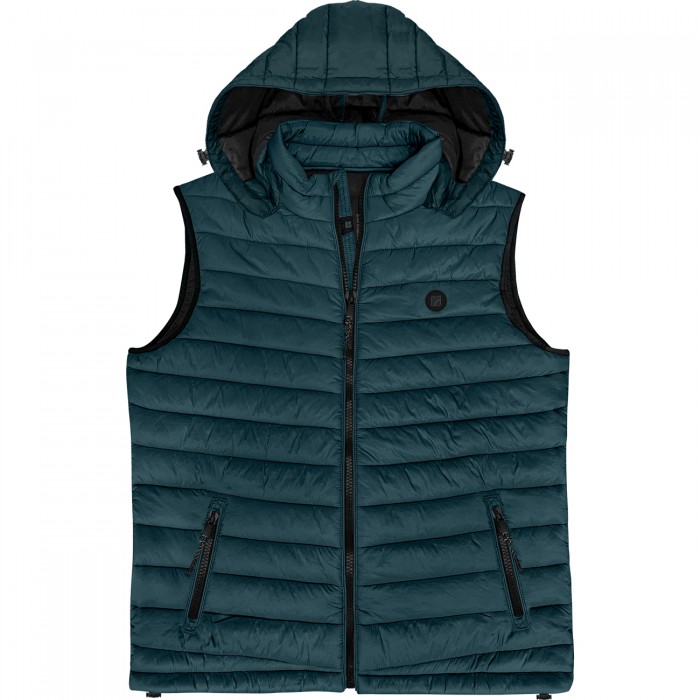 Γιλέκο Rebase 252-RSJK-2039 Teal Mπουφάν