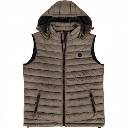 Γιλέκο Rebase 252-RSJK-2039 Greige Γιλέκο Rebase 252-RSJK-2039 Greige