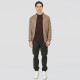 Ζακέτα Πλεκτή Rebase 252-RKNIT-8035 Beige Melange Ζακέτες