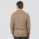 Ζακέτα Πλεκτή Rebase 252-RKNIT-8035 Beige Melange Ζακέτες