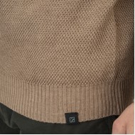 Ζακέτα Πλεκτή Rebase 252-RKNIT-8035 Beige Melange Ζακέτα Πλεκτή Rebase 252-RKNIT-8035 Beige Melange