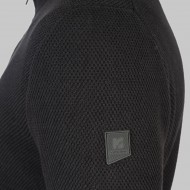 Ζακέτα Πλεκτή Rebase 252-RKNIT-8035 Black