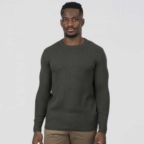 Πλεκτό Rebase 252RKNIT-8036 Dark Green