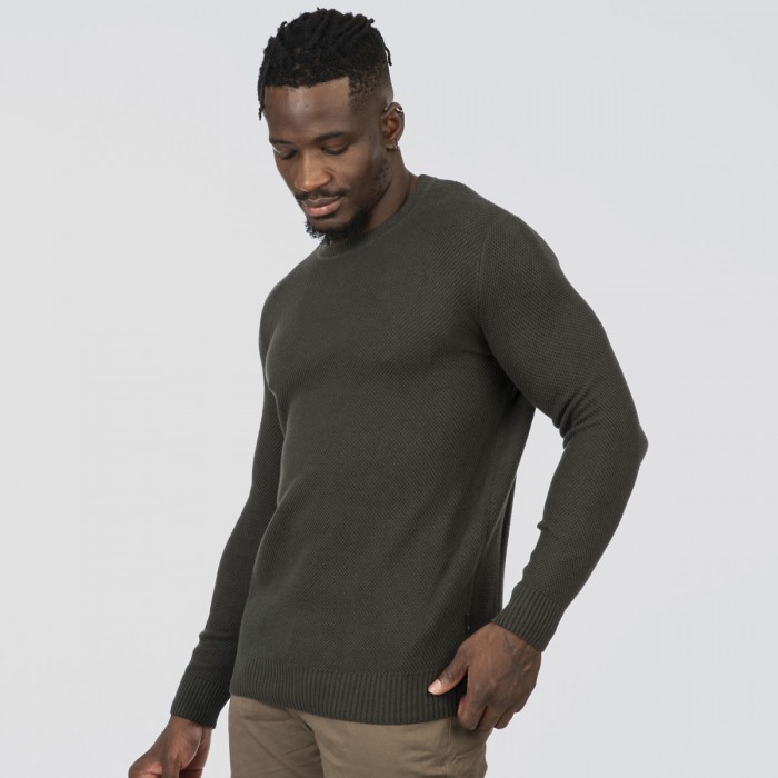 Πλεκτό Rebase 252RKNIT-8036 Dark Green Πλεκτά