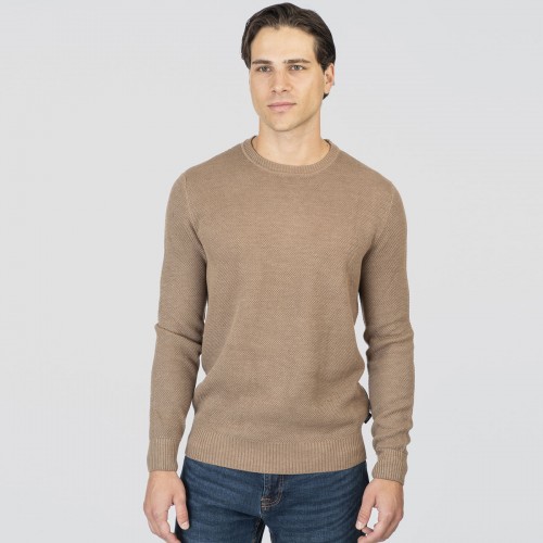 Πλεκτό Rebase 252RKNIT-8036 Beige Melange
