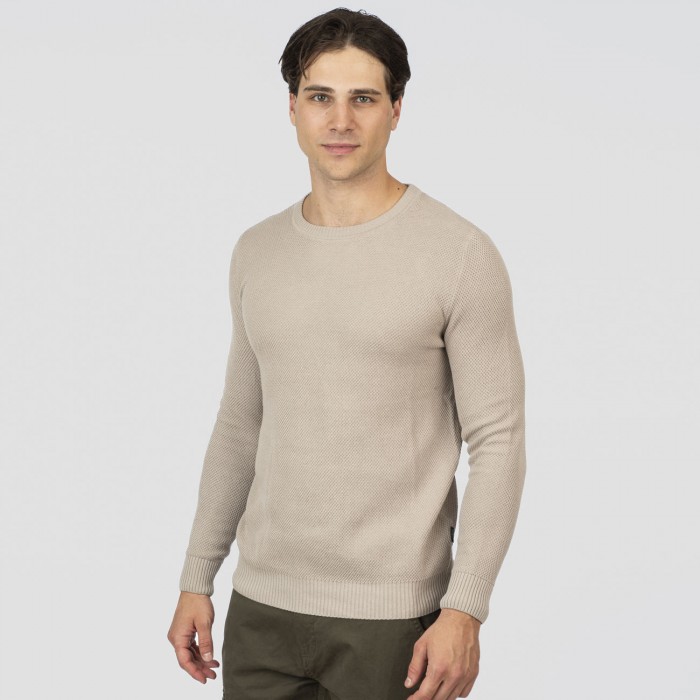 Πλεκτό Rebase 252RKNIT-8036 Ice Πλεκτά