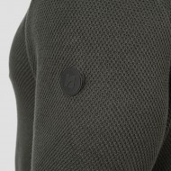 Πλεκτό Half Zip Rebase 252-RKNIT-8037 Dark Green
