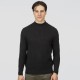 Πλεκτό Half Zip Rebase 252-RKNIT-8037 Black Πλεκτά