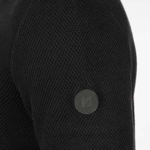 Πλεκτό Half Zip Rebase 252-RKNIT-8037 Black